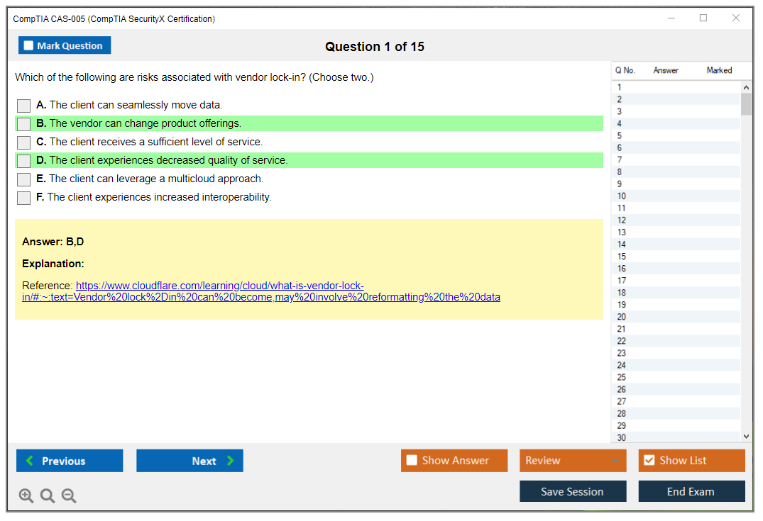 CompTIA CAS-005 (CompTIA SecurityX Certification Exam) Exam Simulator Test Engine Exam Prep 1