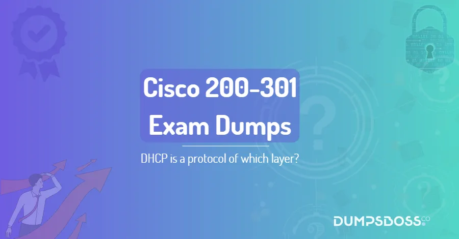 DHCP is a protocol of which layer?