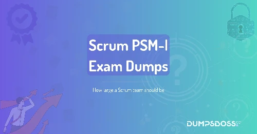 How large a Scrum team should be