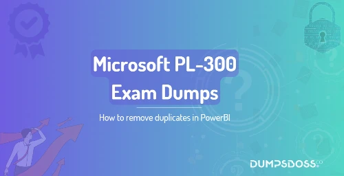 How to remove duplicates in PowerBI