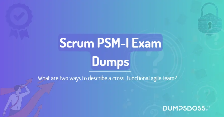 What are two ways to describe a cross-functional agile team?
