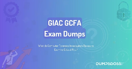 What do Computer Forensics Investigators Review to Examine Data at Rest?