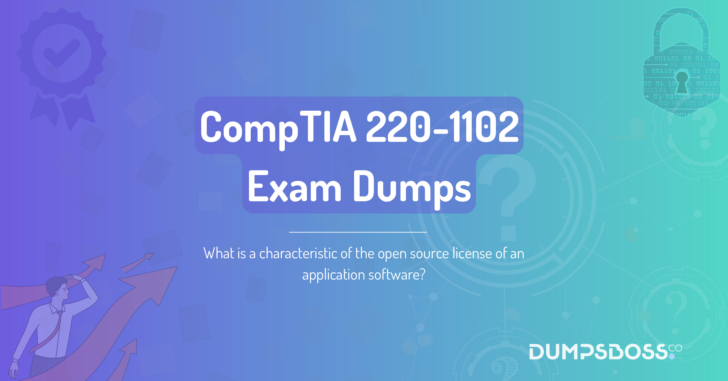 What is a characteristic of the open source license of an application software?