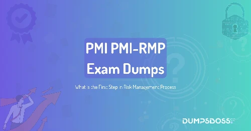 What is the First Step in Risk Management Process