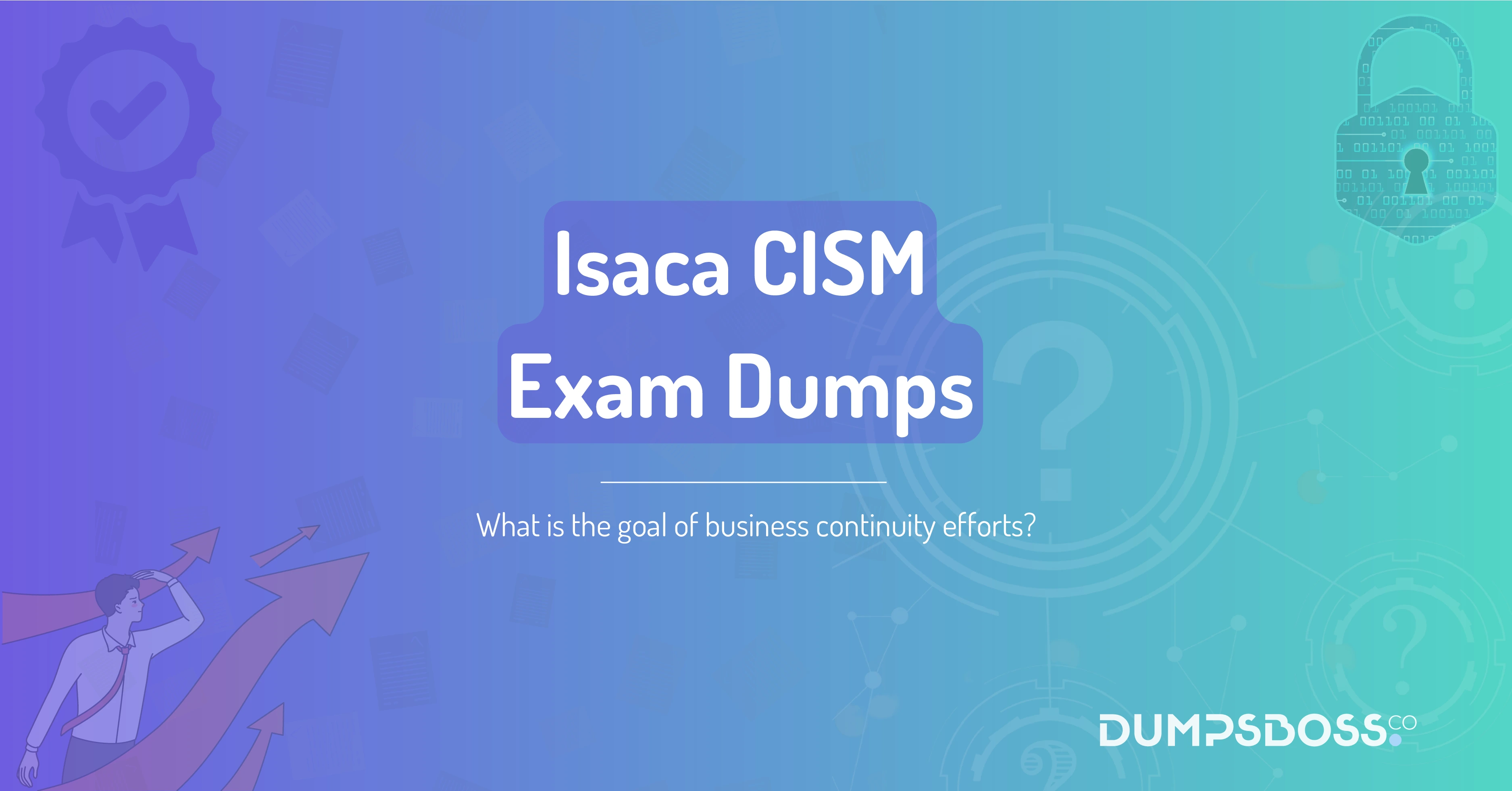 What is the goal of business continuity efforts?