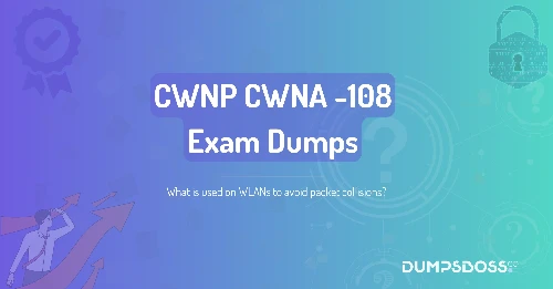 What is used on WLANs to avoid packet collisions?
