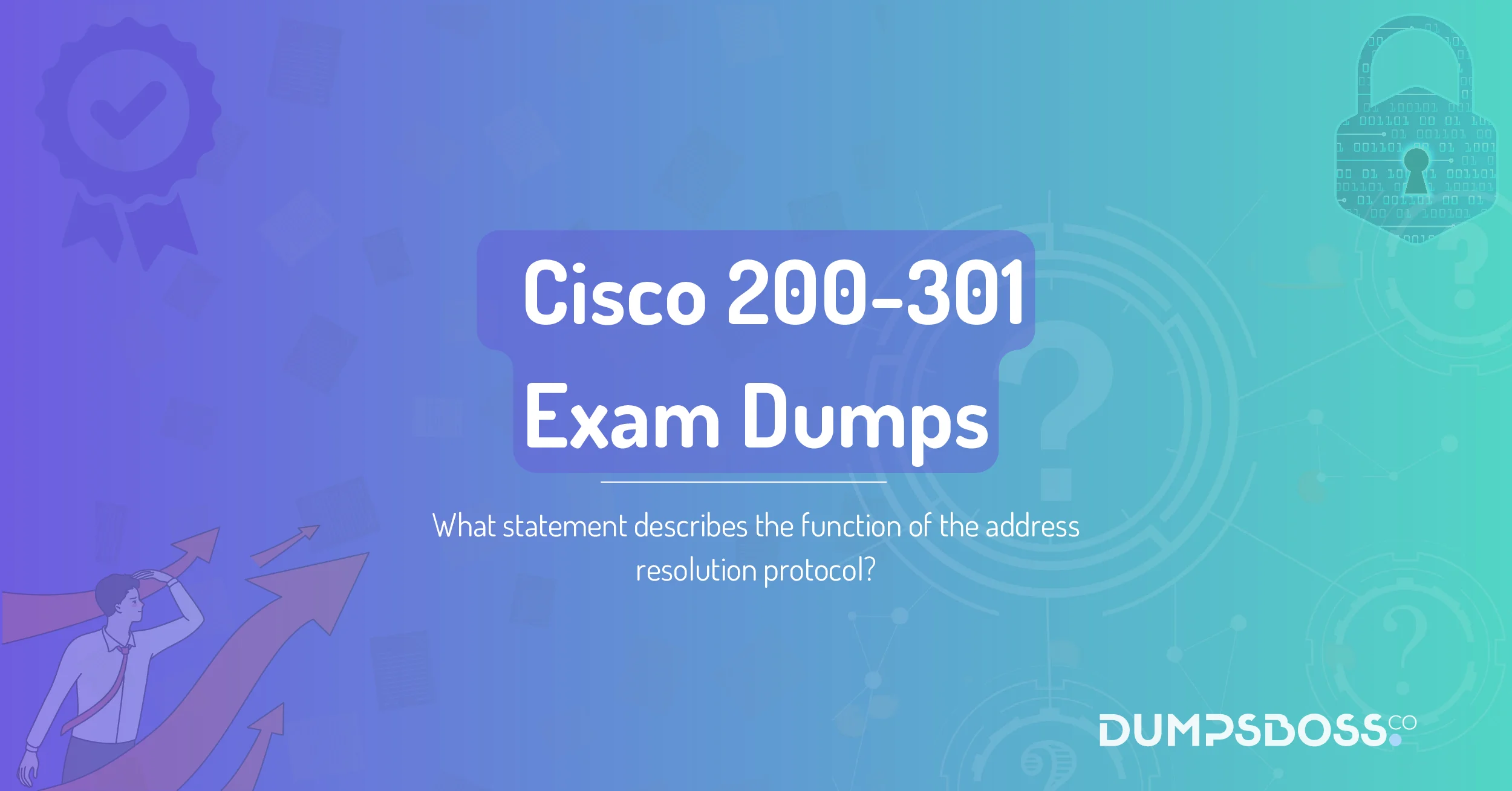 What statement describes the function of the address resolution protocol?