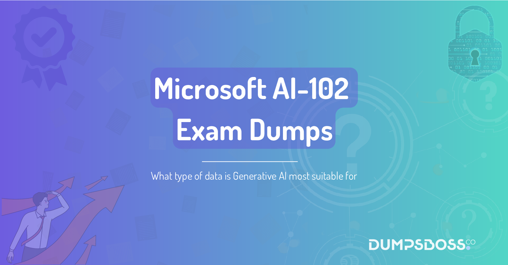 What type of data is Generative AI most suitable for