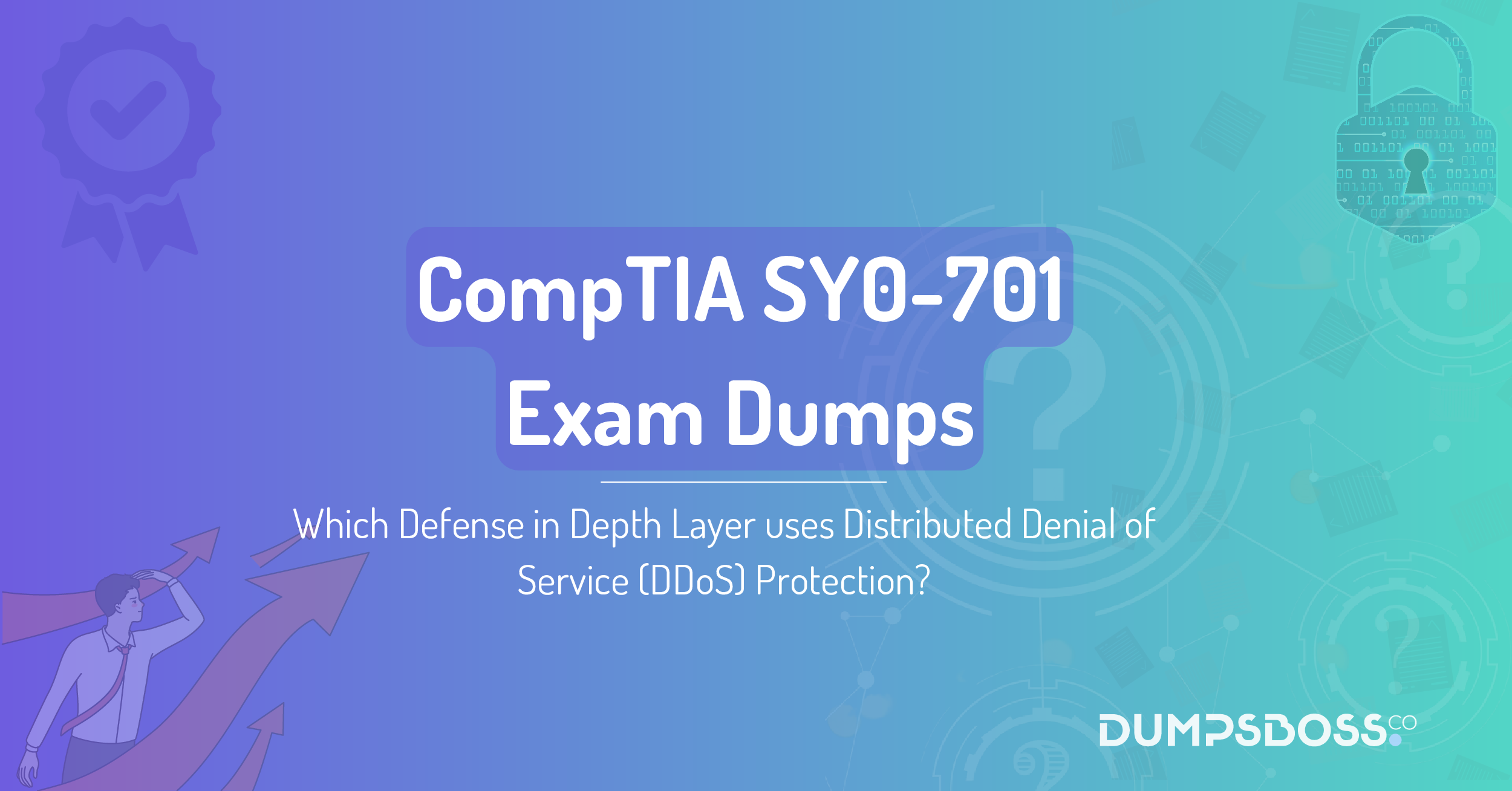 Which Defense in Depth Layer uses Distributed Denial of Service (DDoS) Protection?