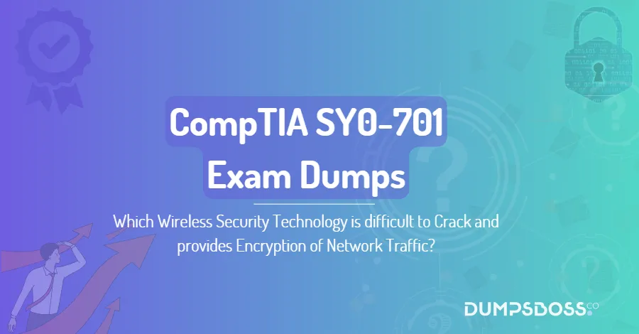 Which Wireless Security Technology is difficult to Crack and provides Encryption of Network Traffic?