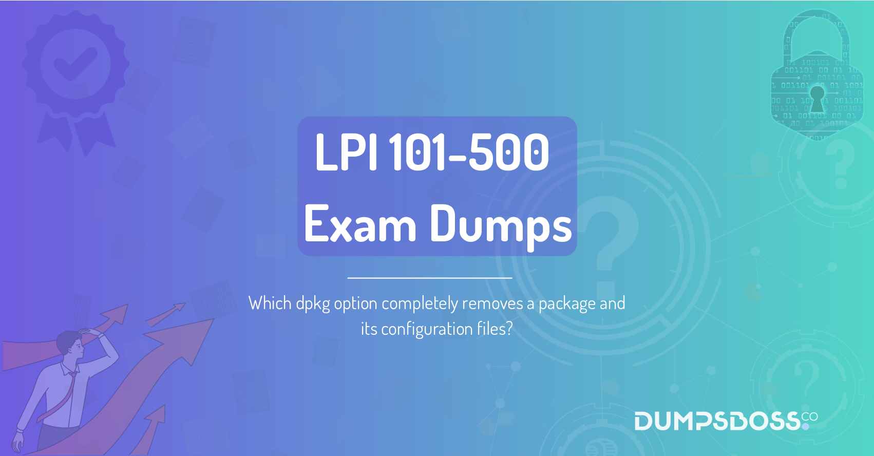 Which dpkg option completely removes a package and its configuration files?