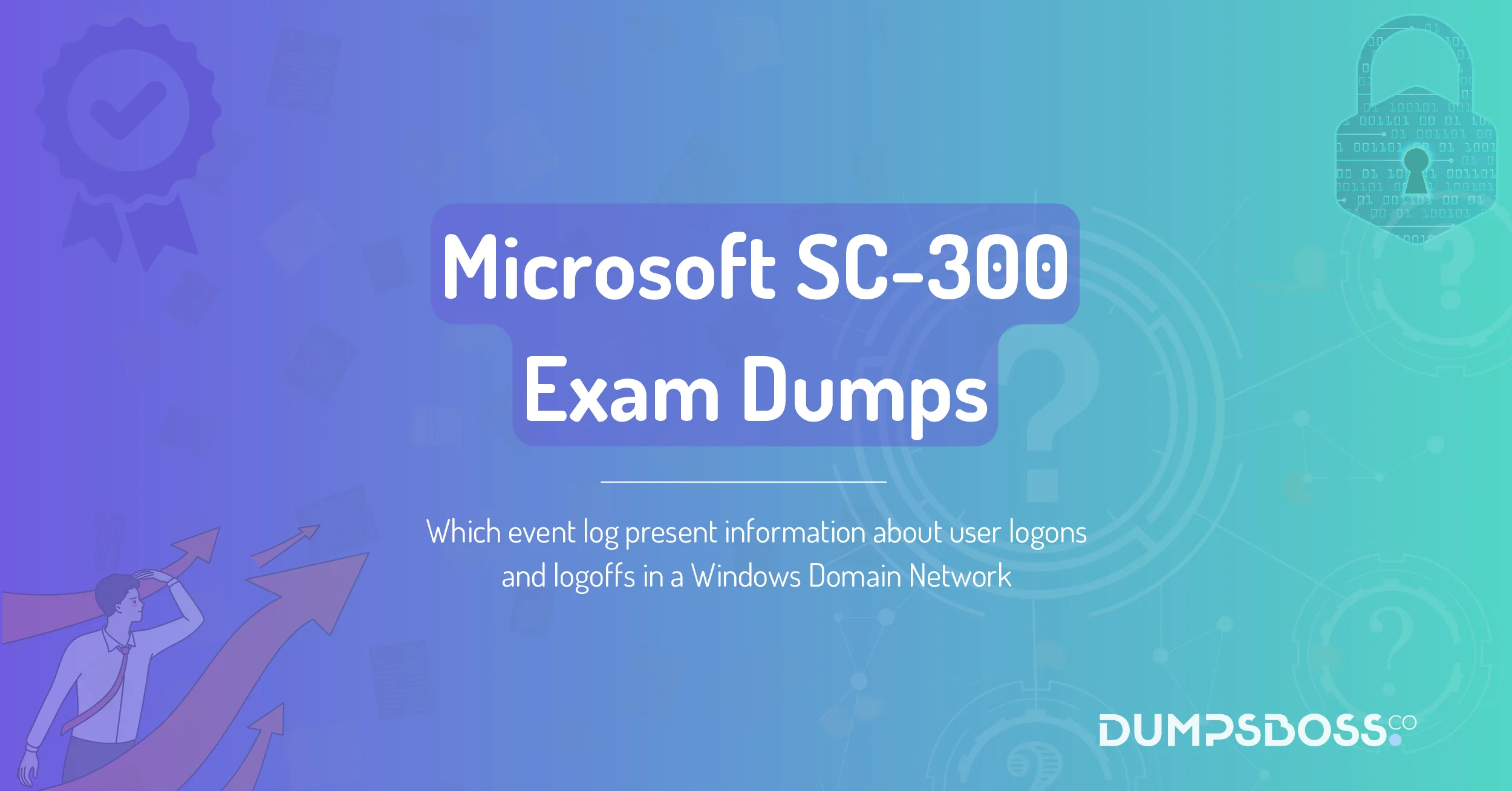 Which event log present information about user logons and logoffs in a Windows Domain Network