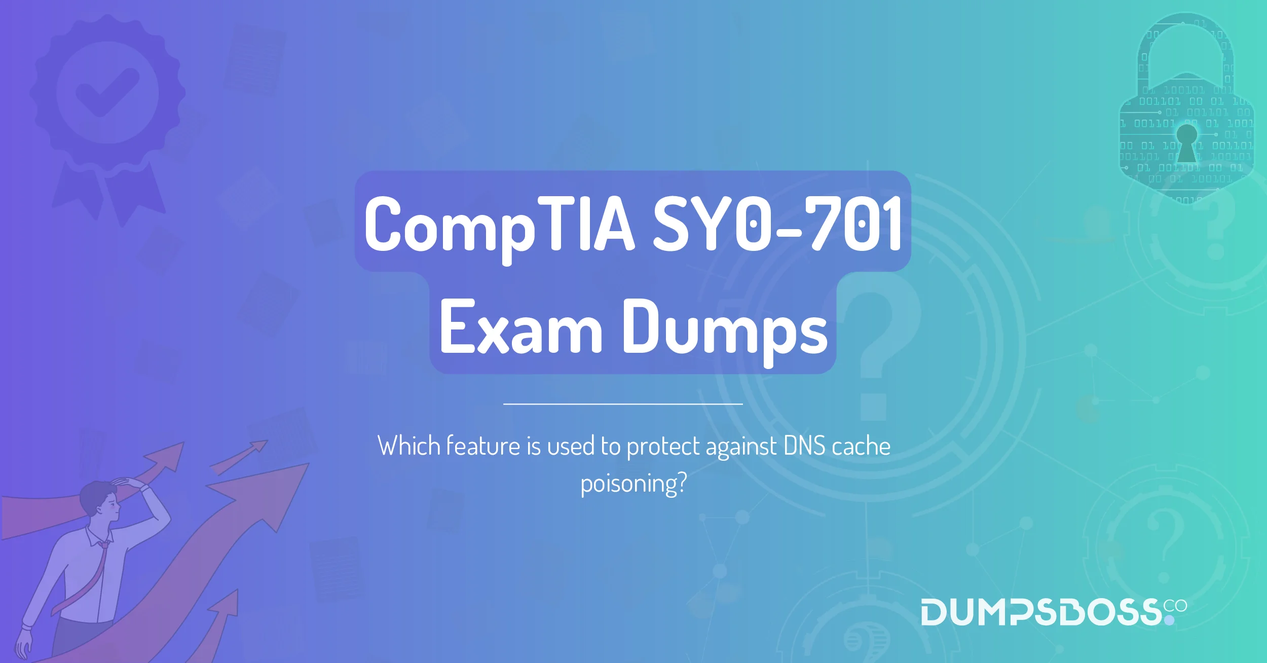 Which feature is used to protect against DNS cache poisoning?