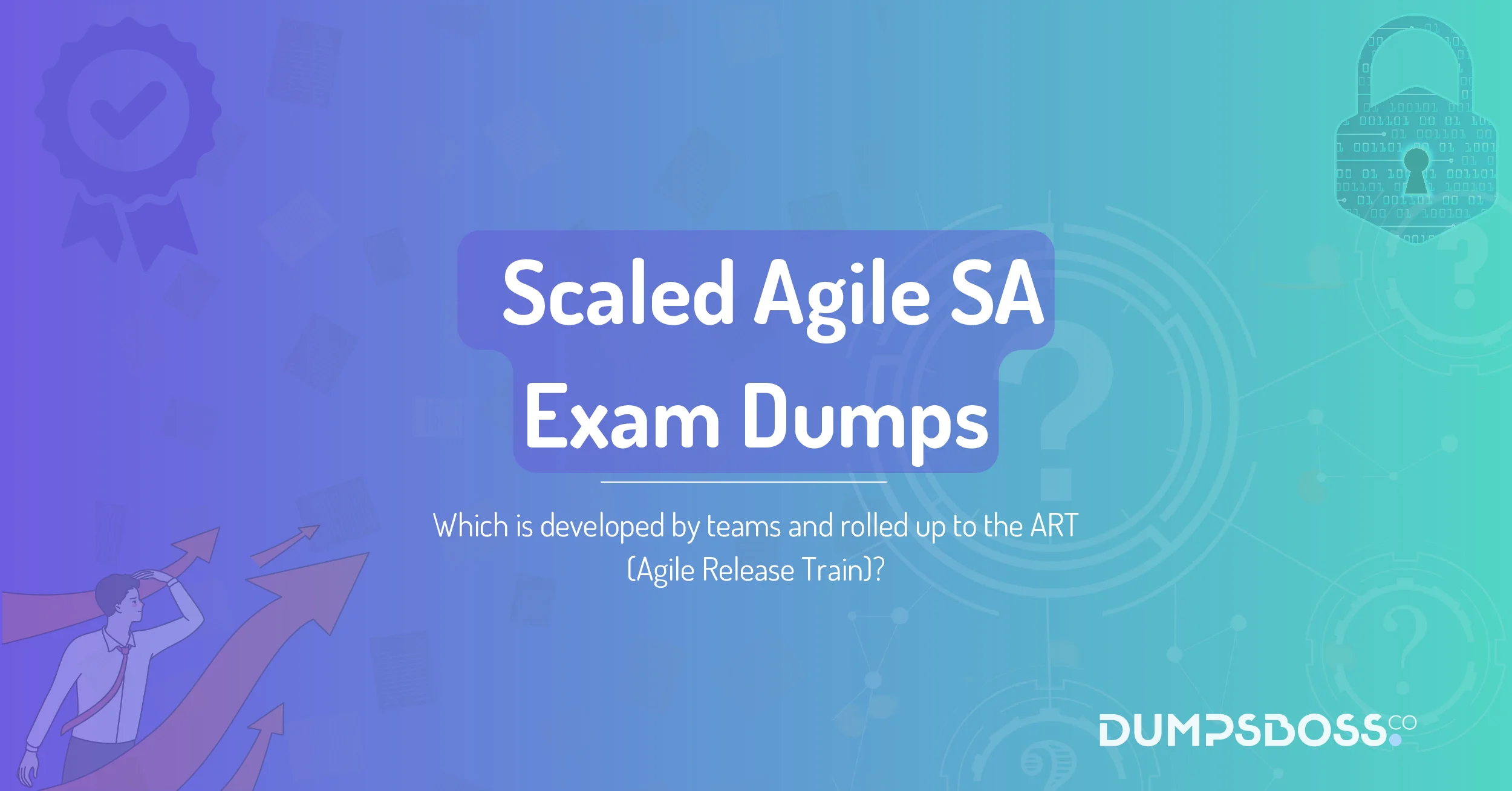 Which is developed by teams and rolled up to the ART (Agile Release Train)?