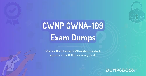 Which of the following 802.11 ﻿wireless standards operates in the 6-GHz frequency band?