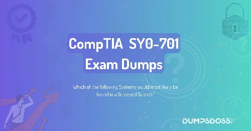 Which of the following Systems would most likely be found in a Screened Subnet?