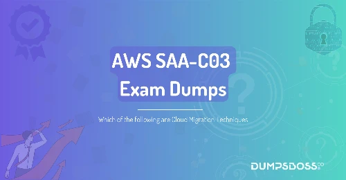 Which of the following are Cloud Migration Techniques? (Choose two)