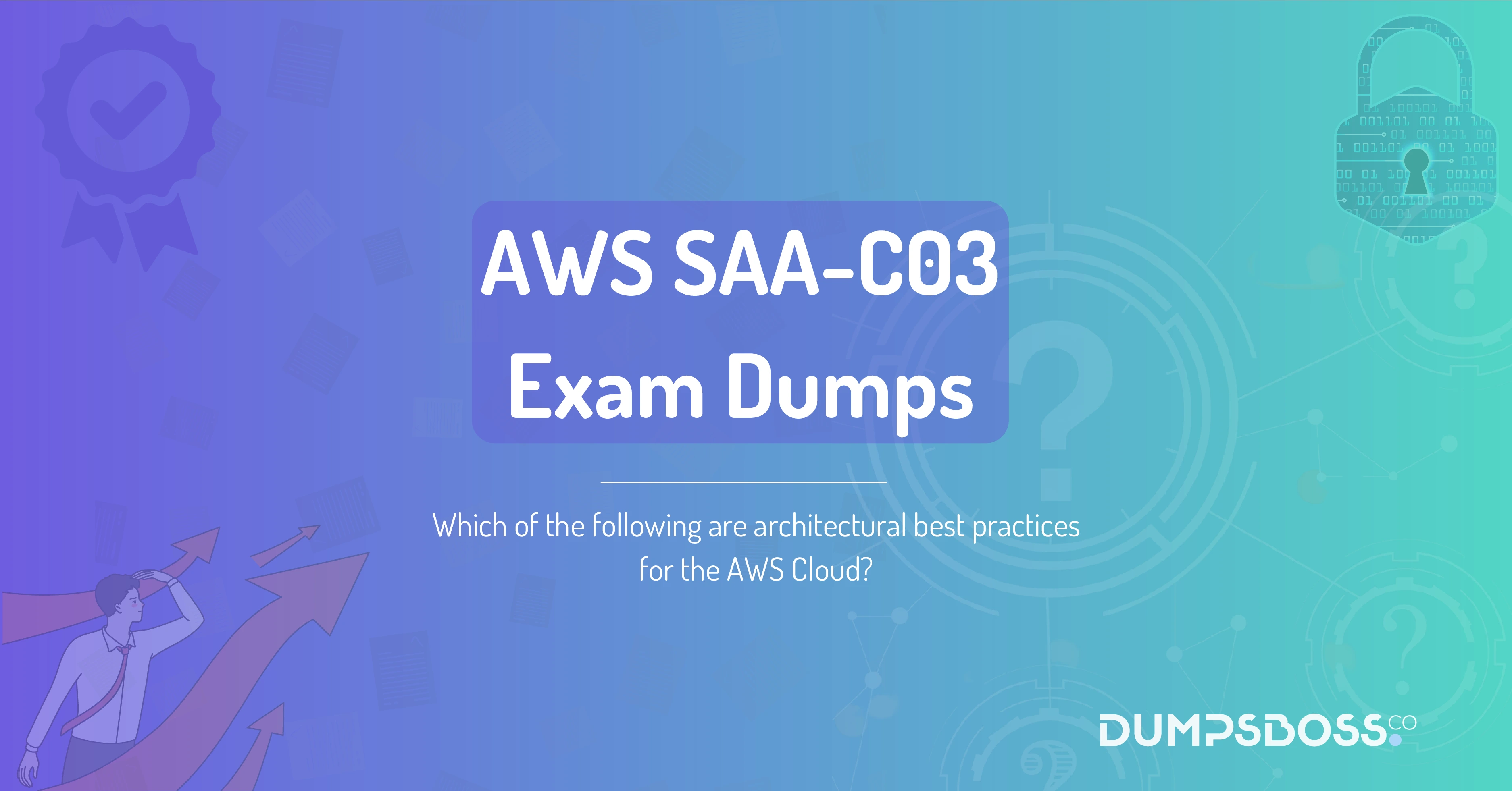 Which of the following are architectural best practices for the AWS Cloud? (Choose 2)
