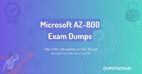Which of the following best describes Microsoft Internet Information Services (IIS)?