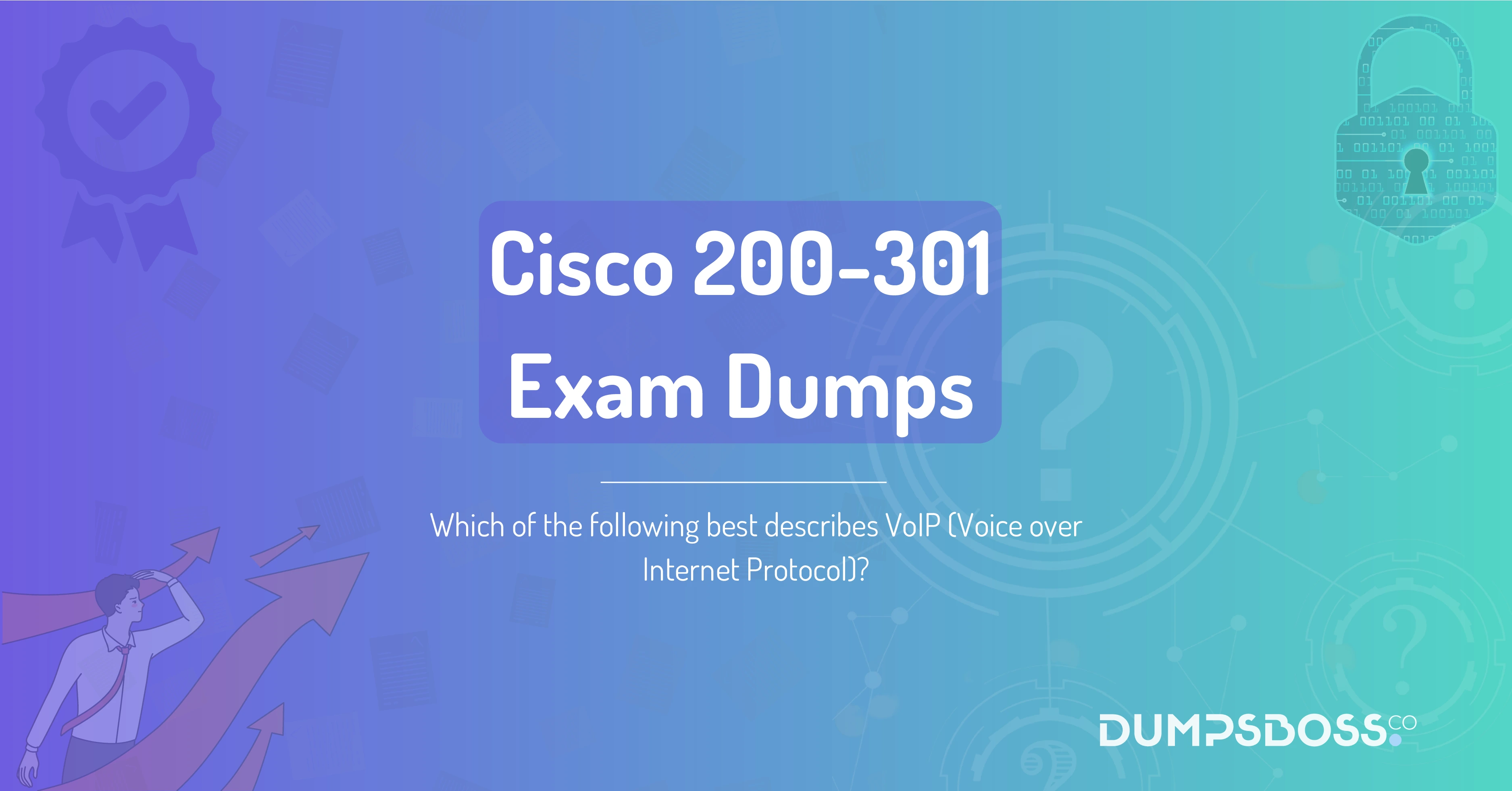 Which of the following best describes VoIP (Voice over Internet Protocol)?