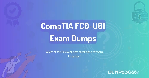 Which of the following best describes a Scripting Language?