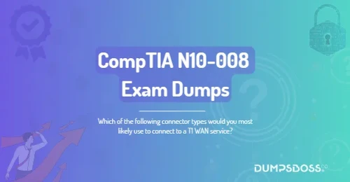 Which of the following connector types would you most likely use to connect to a T1 WAN service?