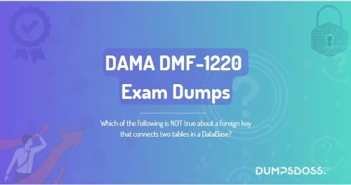 Which of the following is NOT true about a foreign key that connects two tables in a DataBase?