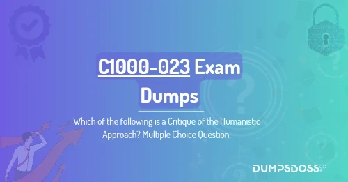 Which of the following is a Critique of the Humanistic Approach? Multiple Choice Question.