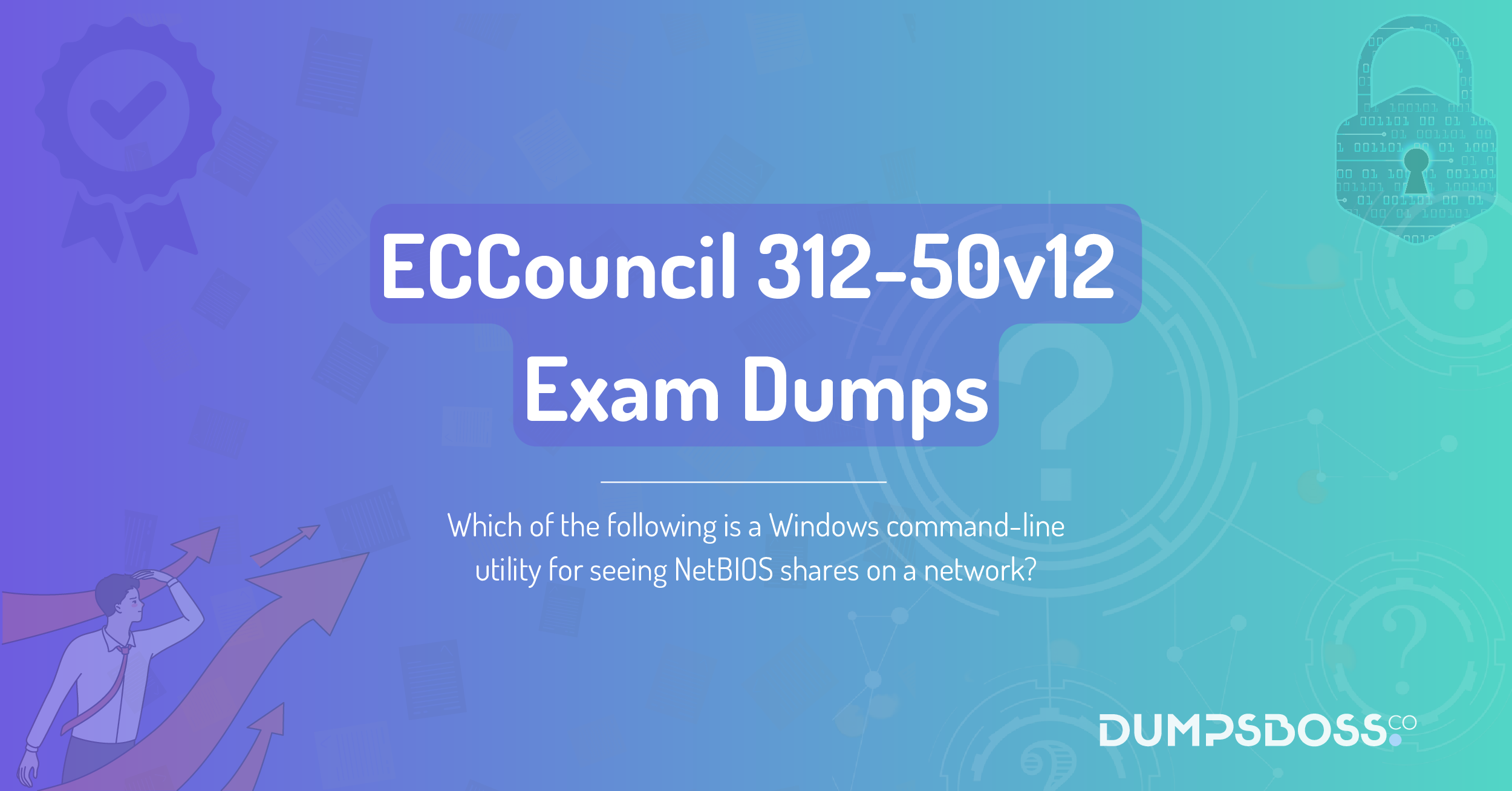 Which of the following is a Windows command-line utility for seeing NetBIOS shares on a network?