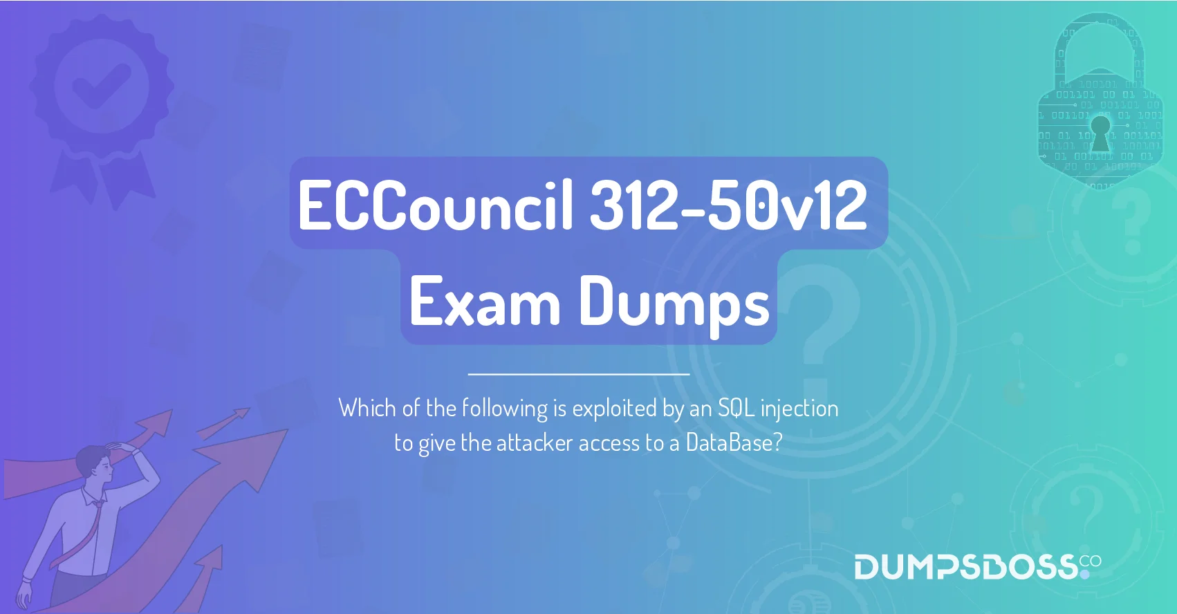 Which of the following is exploited by an SQL injection to give the attacker access to a DataBase?