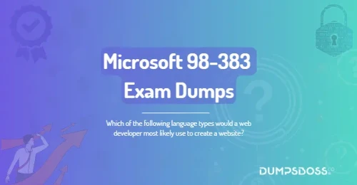 Which of the following language types would a web developer most likely use to create a website?