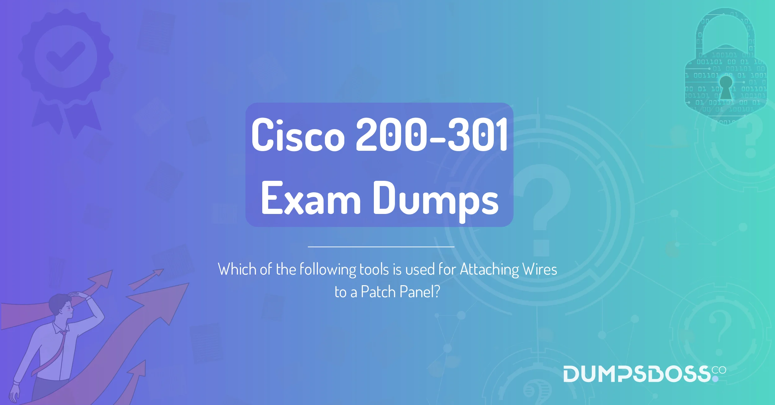 Which of the following tools is used for Attaching Wires to a Patch Panel?