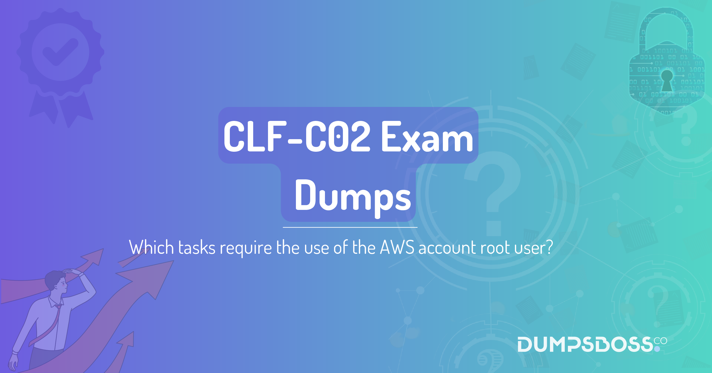 Which tasks require the use of the AWS account root user? (Select two.)