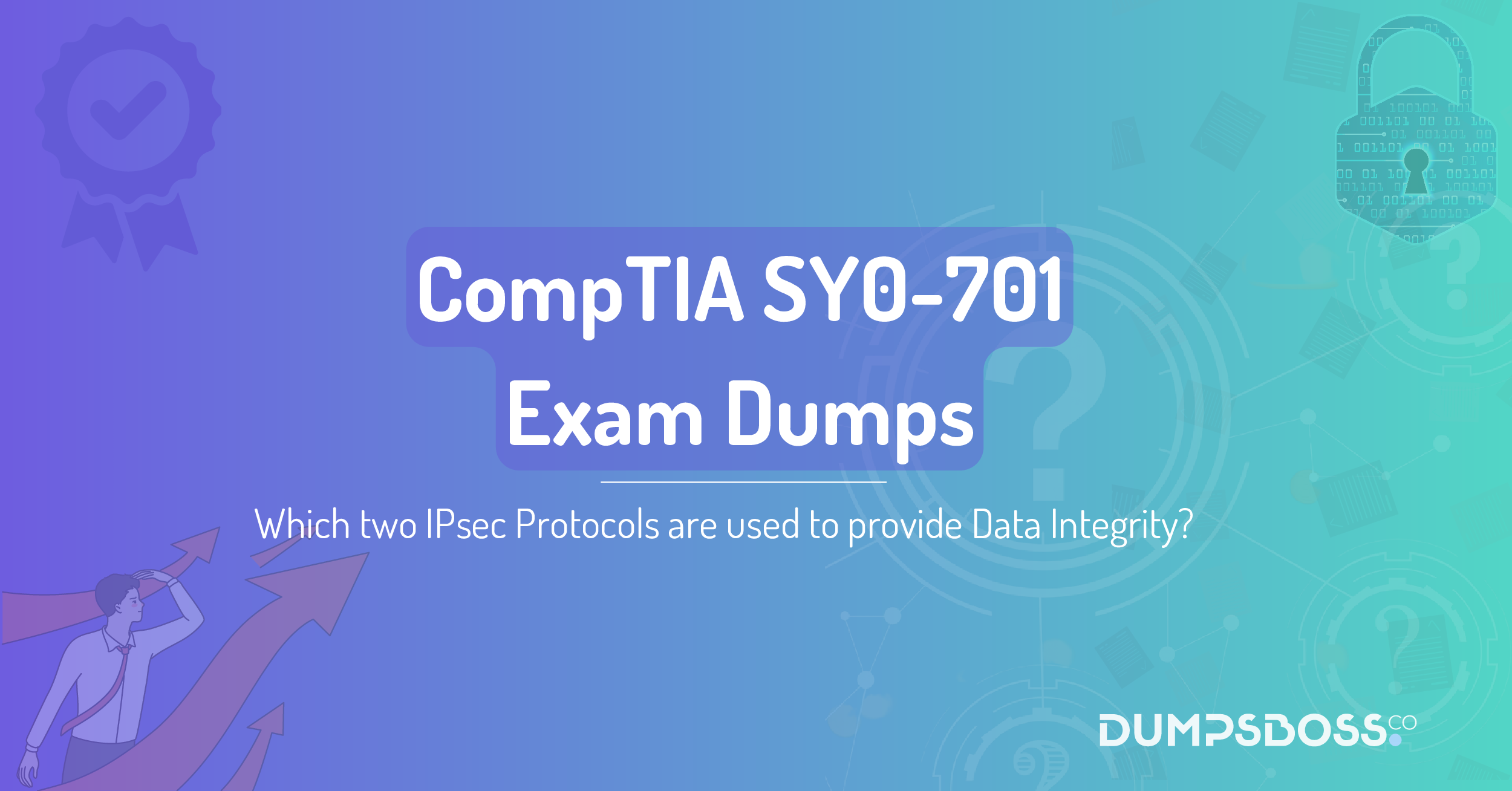 Which two IPsec Protocols are used to provide Data Integrity?