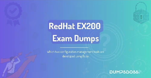 Which two configuration management tools are developed using Ruby? (Choose two.)
