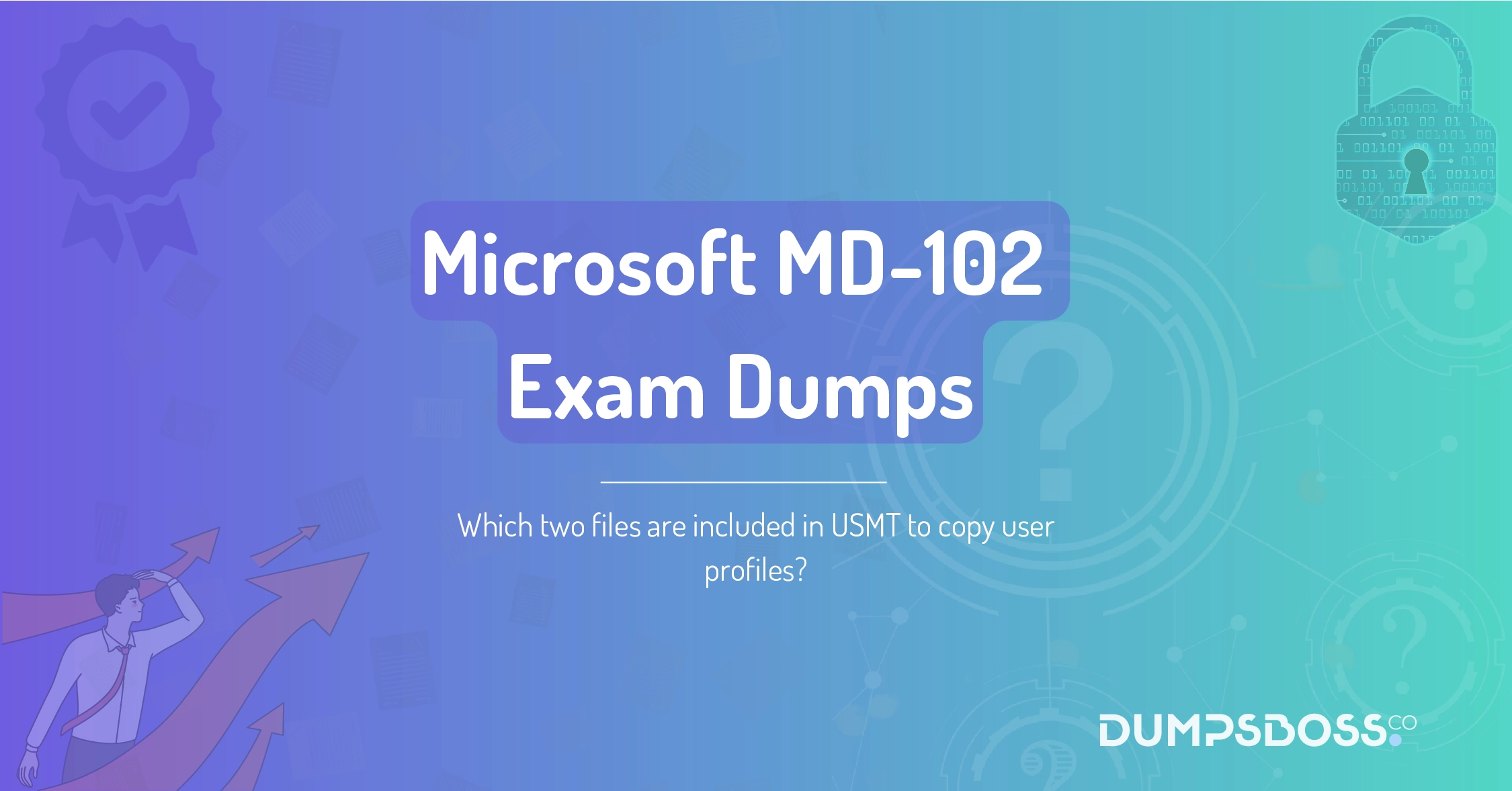 Which two files are included in USMT to copy user profiles?