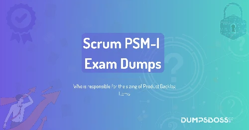 Who is responsible for the sizing of Product Backlog Items