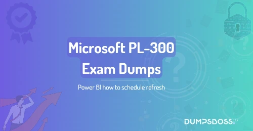 Power BI how to schedule refresh