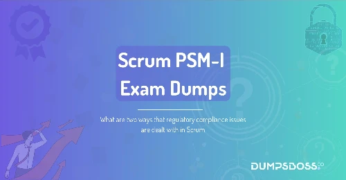 What are two ways that regulatory compliance issues are dealt with in Scrum