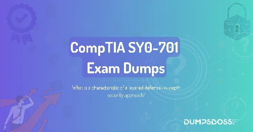 What is a characteristic of a layered defense-in-depth security approach?