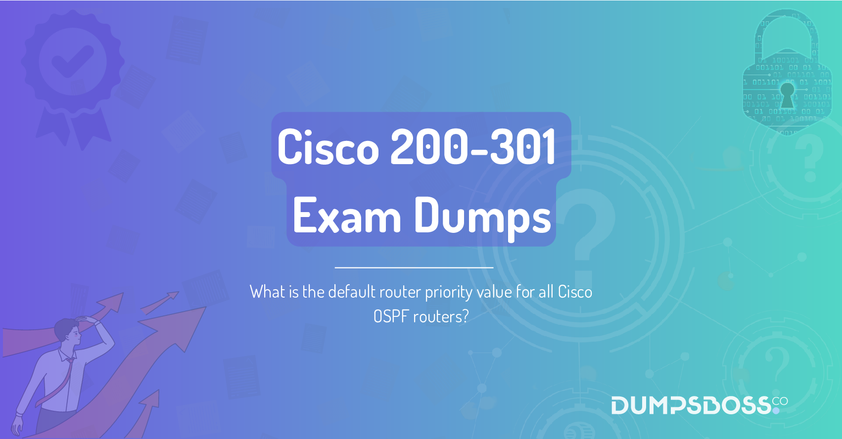 What is the default router priority value for all Cisco OSPF routers?