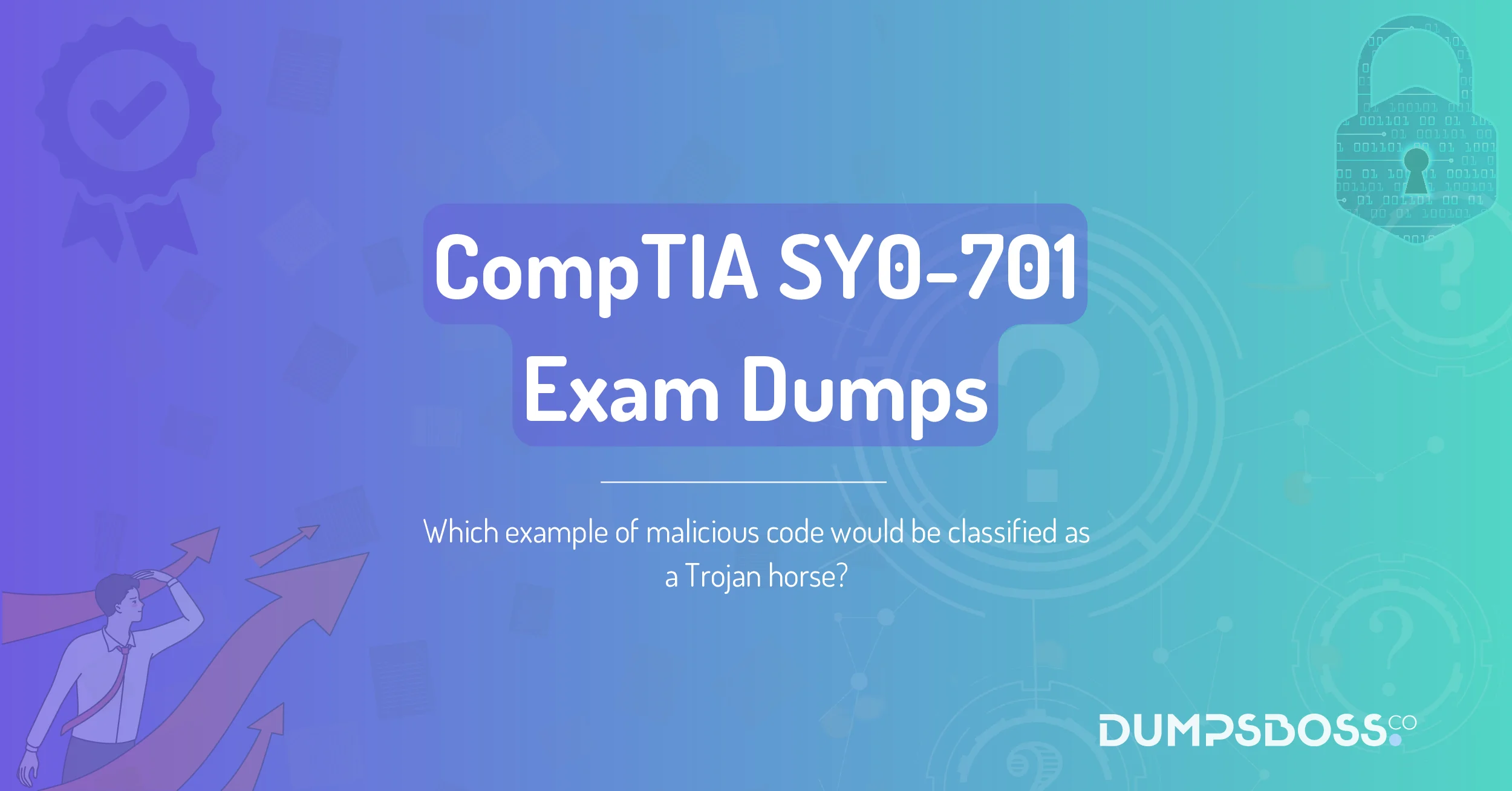 Which example of malicious code would be classified as a Trojan horse?