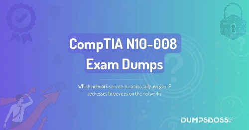 Which network service automatically assigns IP addresses to devices on the network?
