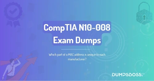 Which part of a MAC address is unique to each manufacturer?