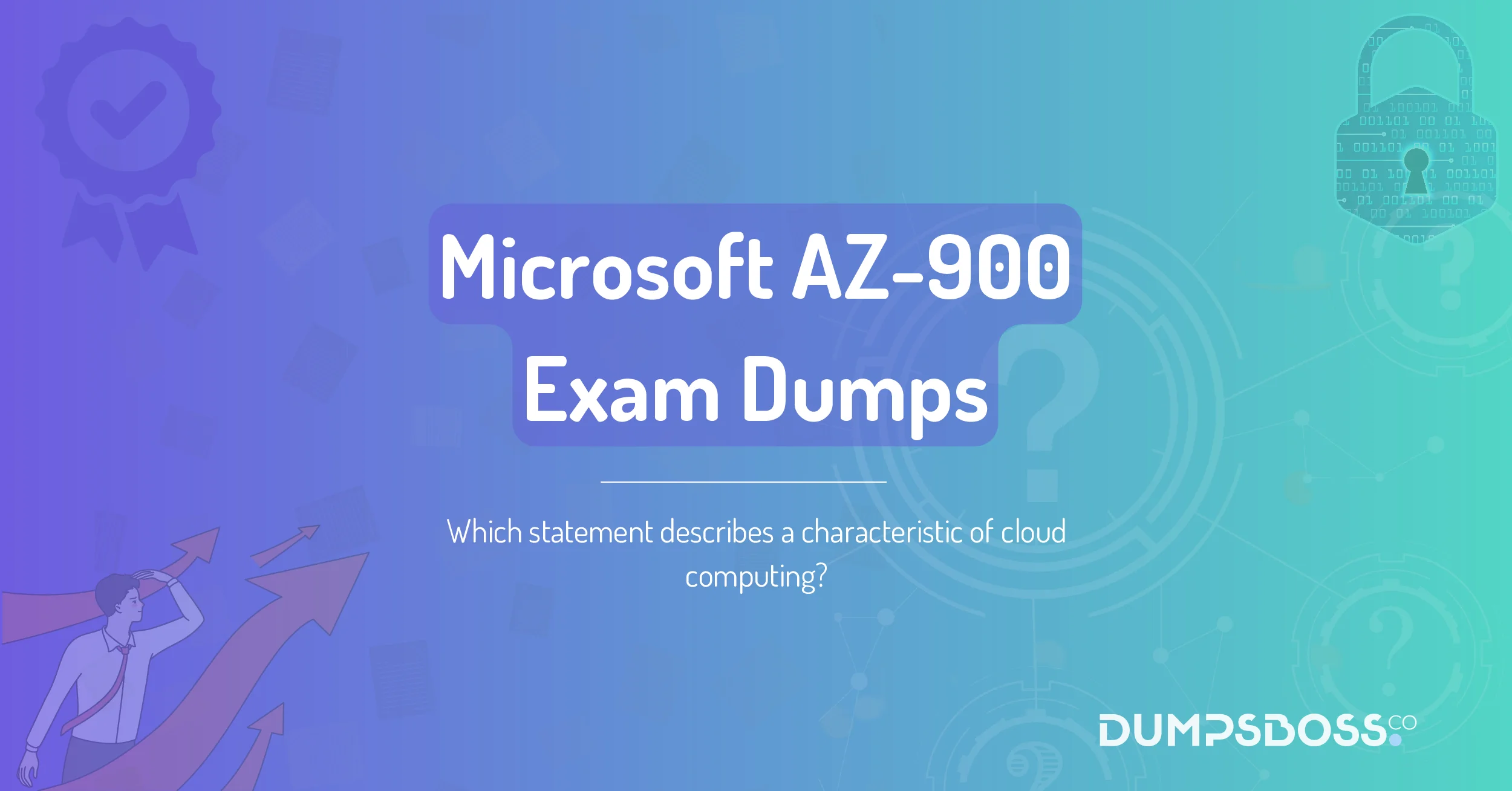 Which statement describes a characteristic of cloud computing?