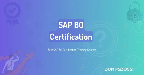Best SAP BO Certification Training Courses