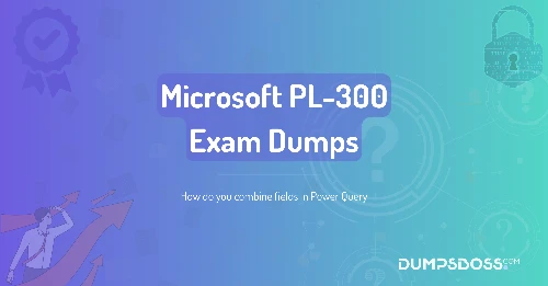 How do you combine fields in Power Query