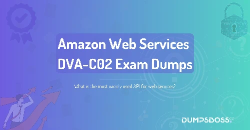 What is the most widely used API for web services?