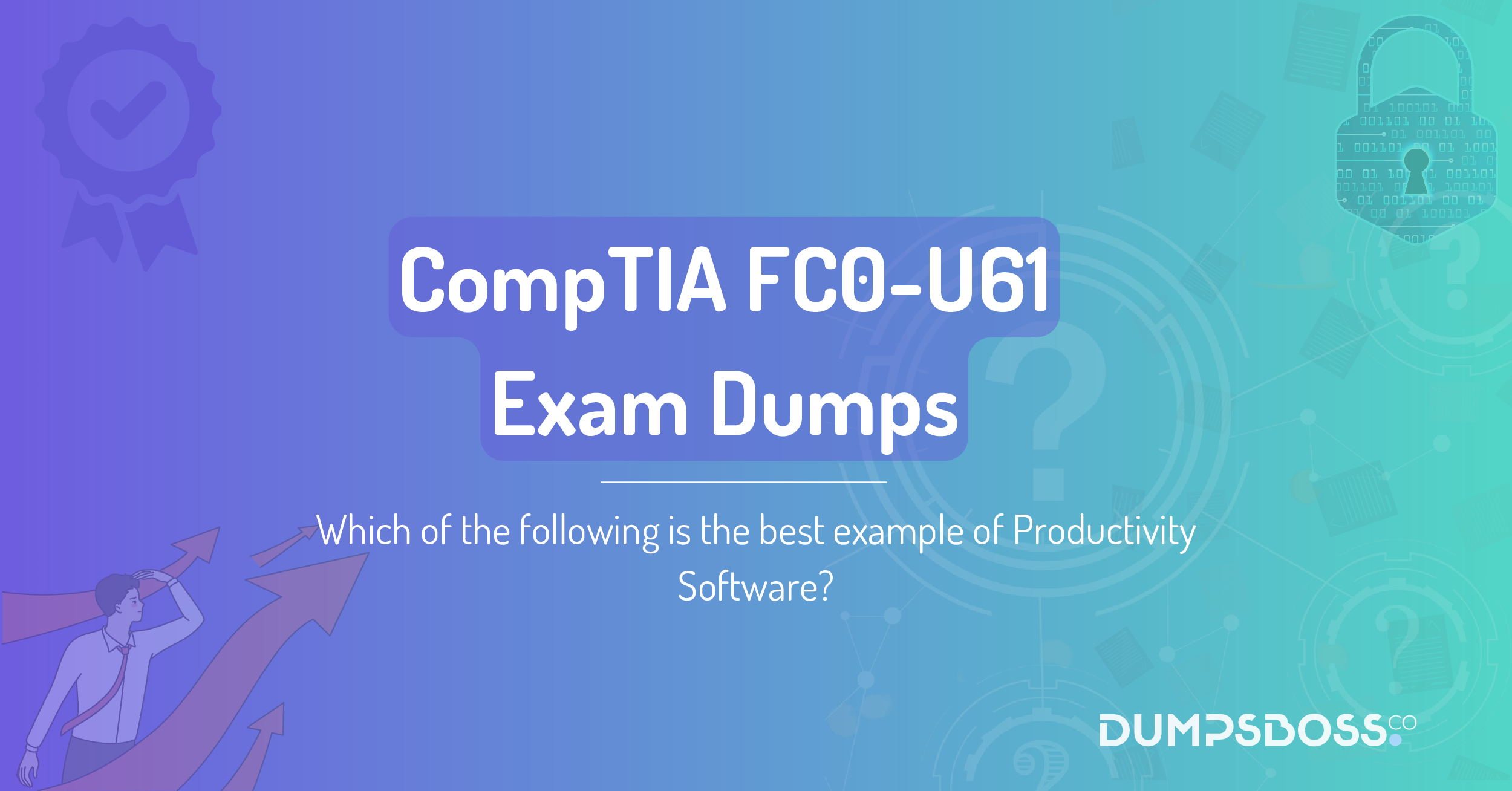 Which of the following is the best example of Productivity Software?