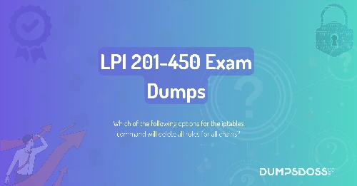 Which of the following options for the iptables command will delete all rules for all chains?